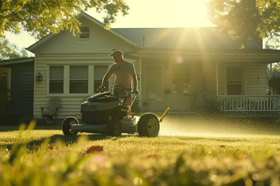 electric lawnmower